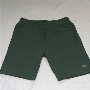 Lacoste Men's Dark Green Athletic Shorts